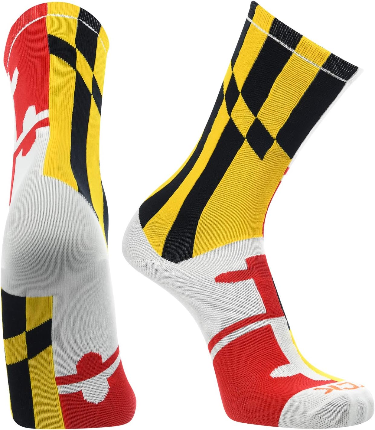 TCK Maryland Flag Crew Socks