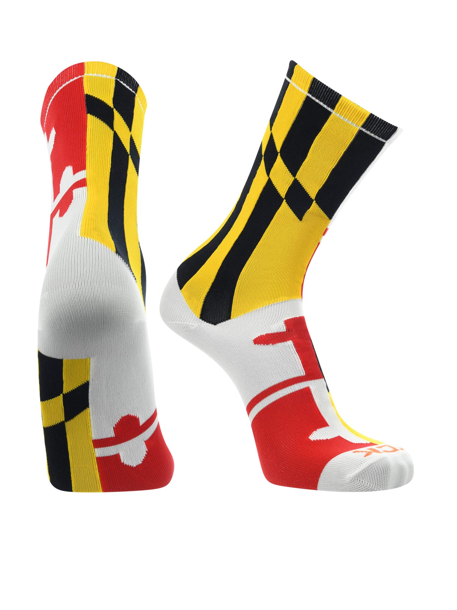 TCK Maryland Flag Crew Socks