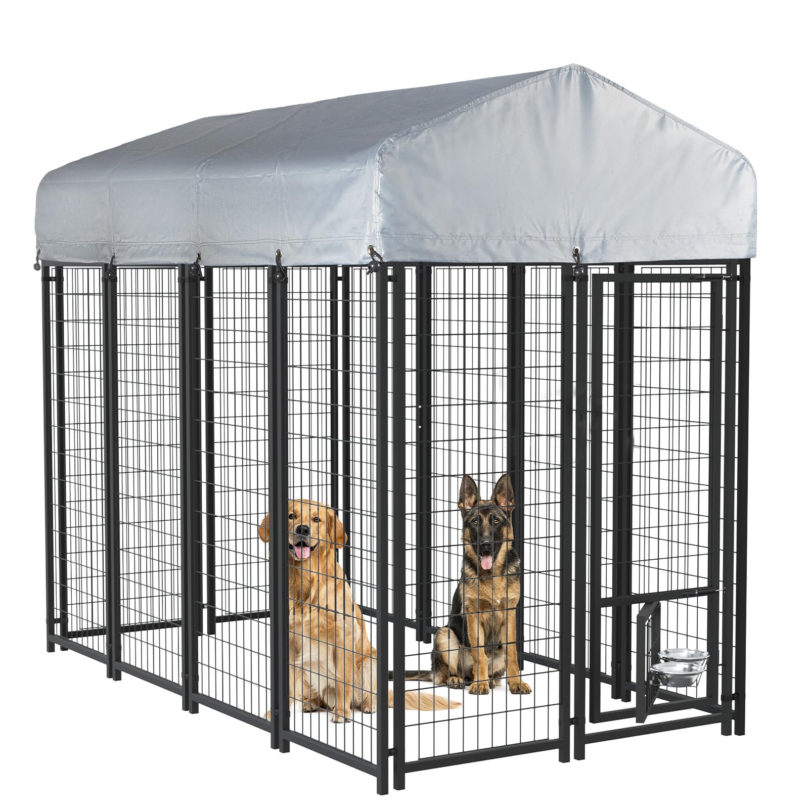 LEMBERI 8x4x6 Outdoor Dog Kennel