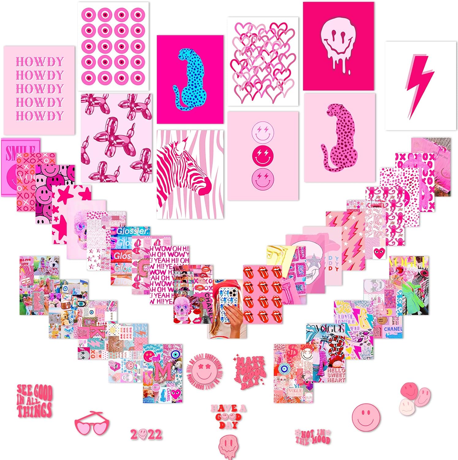 Buy Preppy Room Decor Aesthetic Preppy Wall Decor 60PC Preppy Posters