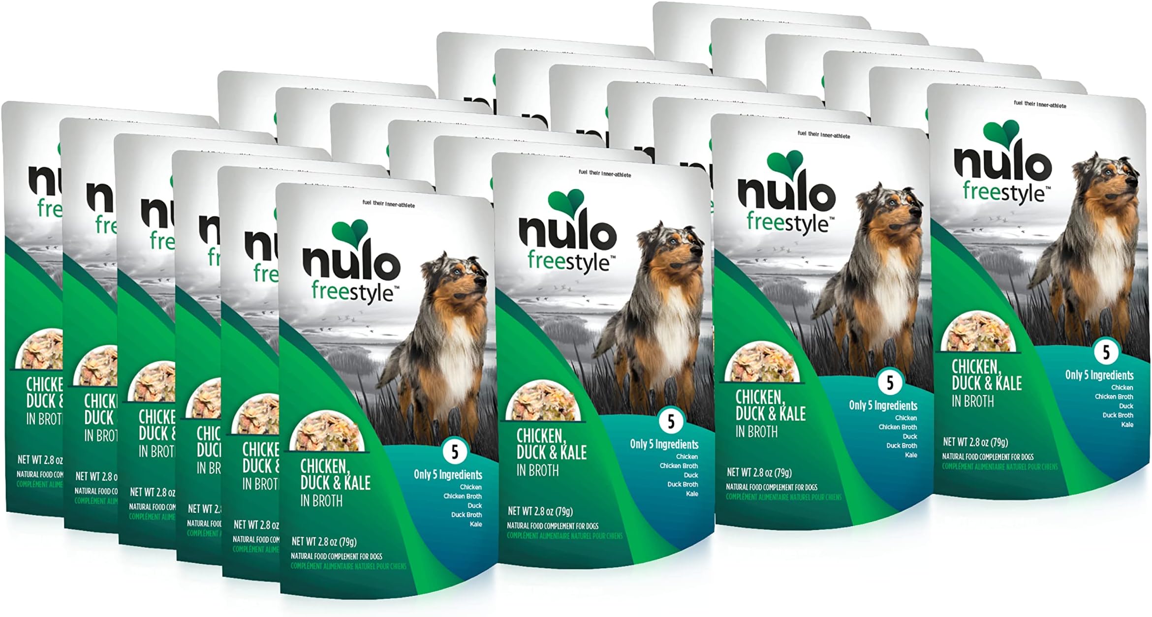 Nulo Freestyle Puppy & Dog Wet Dog Food Topper, Premium