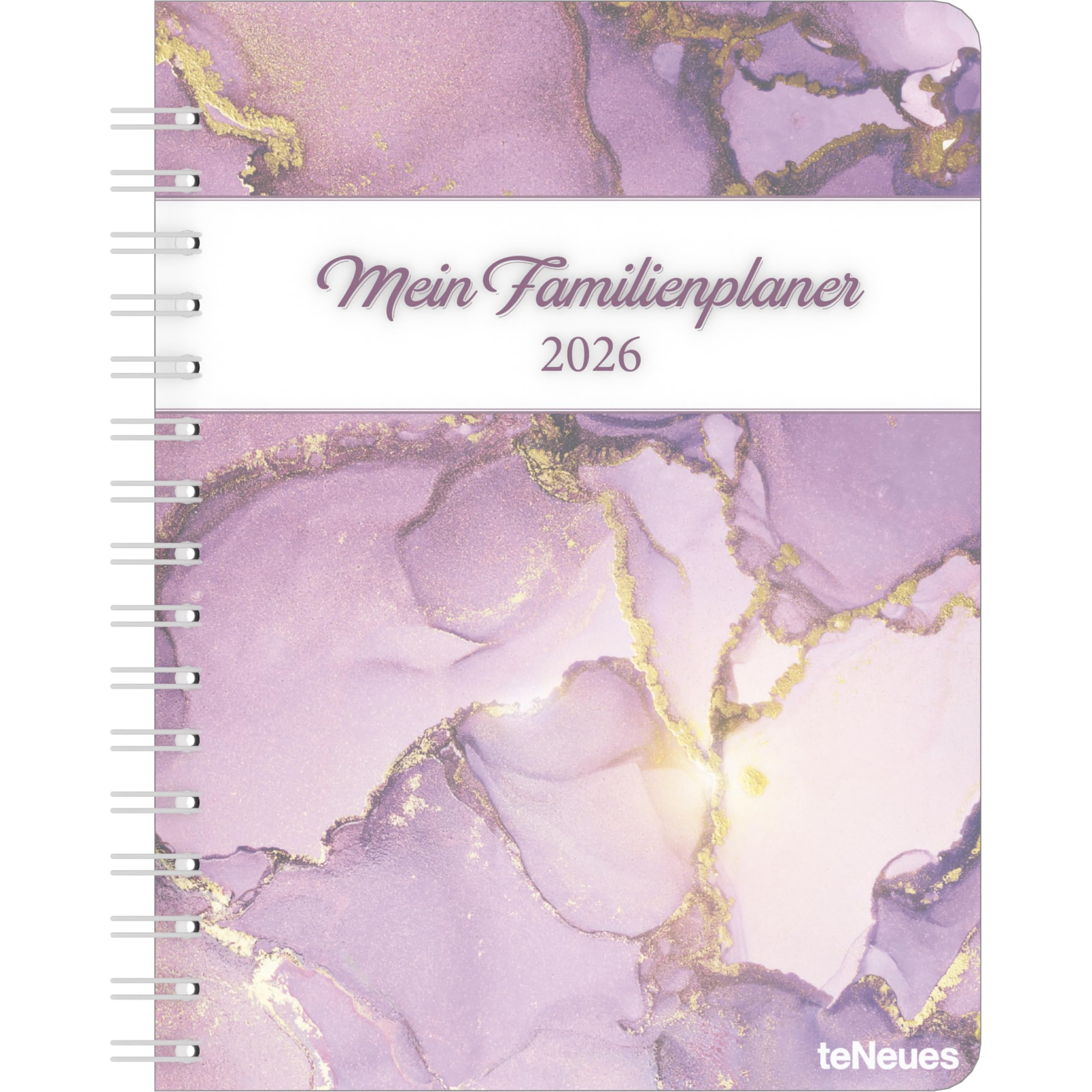 Familienplaner-Buch Glamour 2026 - Diary - Buchkalender - Taschenkalender - 17,5x23,1: Diary