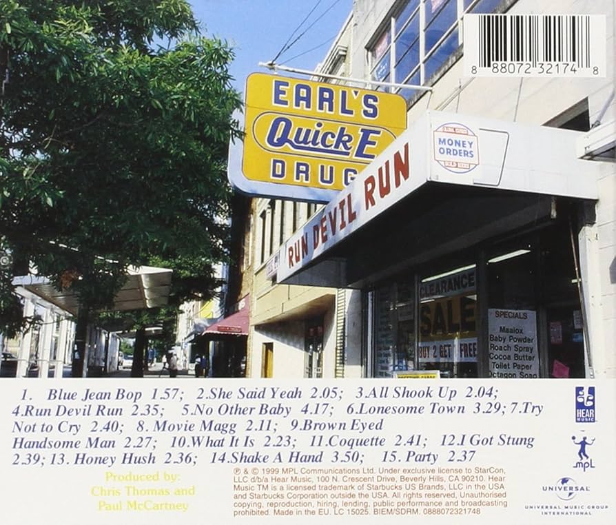 【美品】ポール・マッカートニー　限定ボックス RUN DEVIL RUN Paul McCartney ポール・マッカートニー/Run Devil Run & more