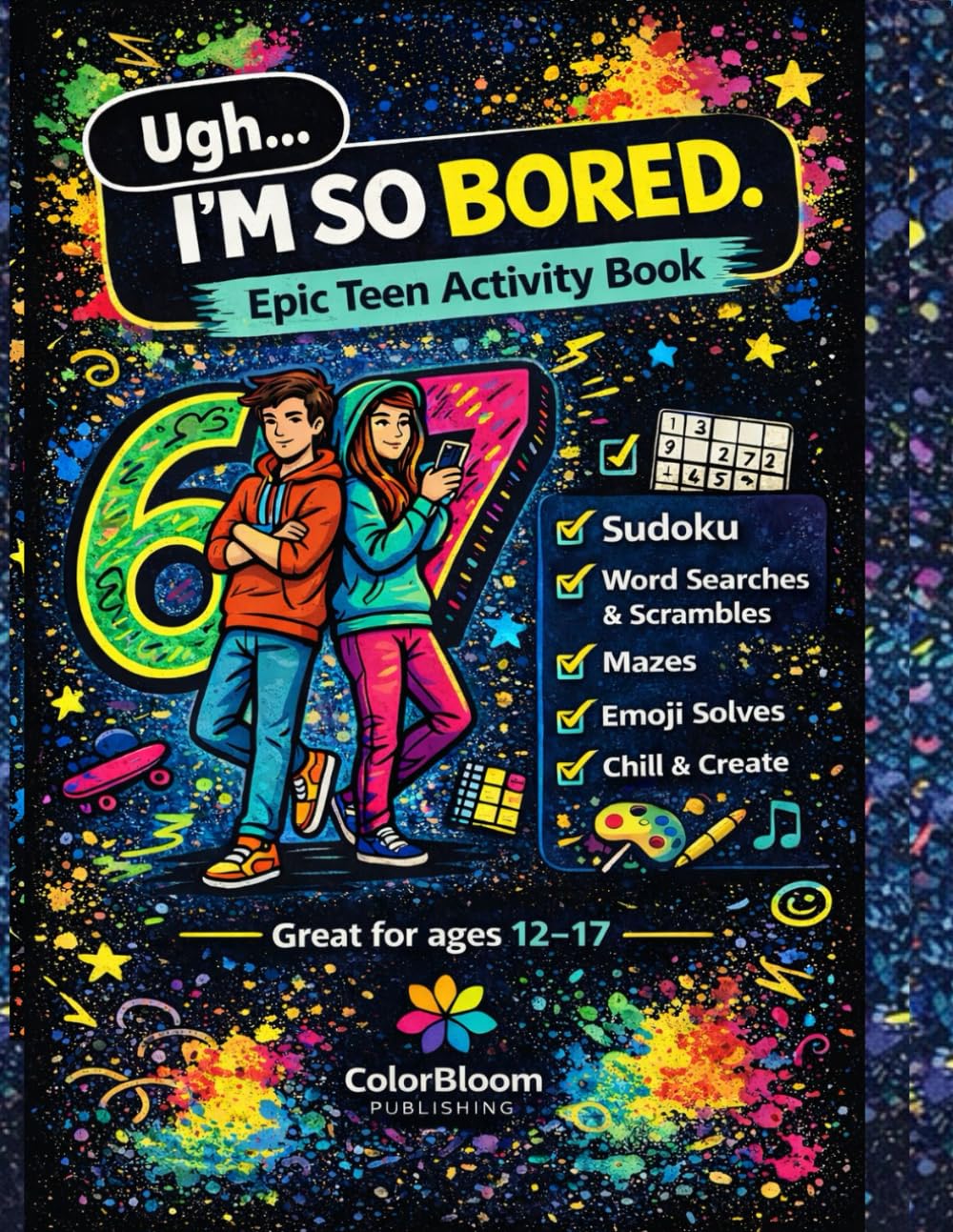 Ugh… I’m So Bored: Epic Teen Activity Book