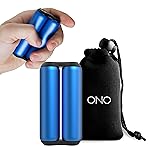 ONO Roller - Handheld Fidget Toy for Adults | Help Relieve Stress, Anxiety, Tension | Promotes Focus, Clarity | Compact, Portable Design (Full Size/Aluminum, Sapphire)