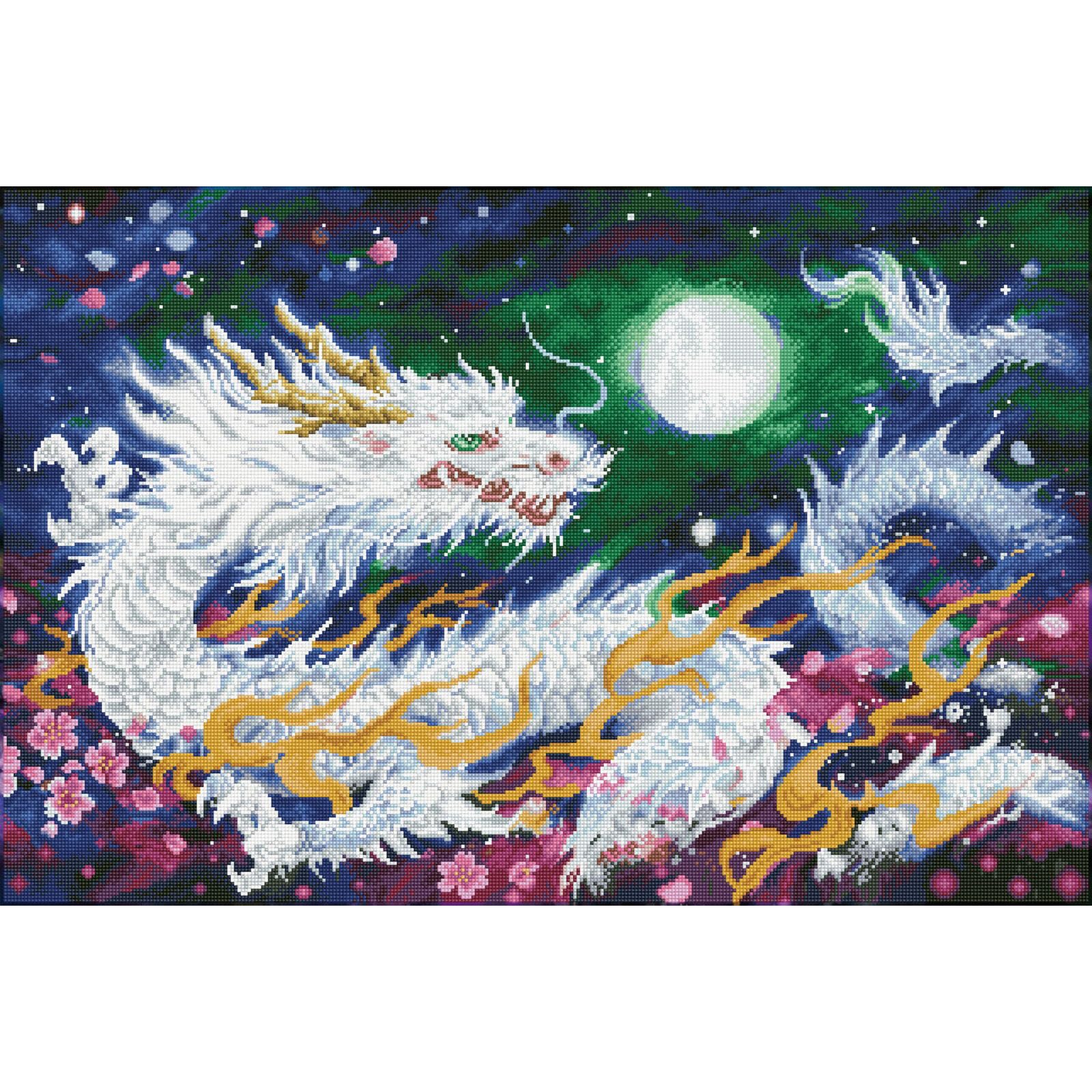 Amazon | DIAMOND DOTZ Dragon Flame 神話ダイヤモンドペインティング