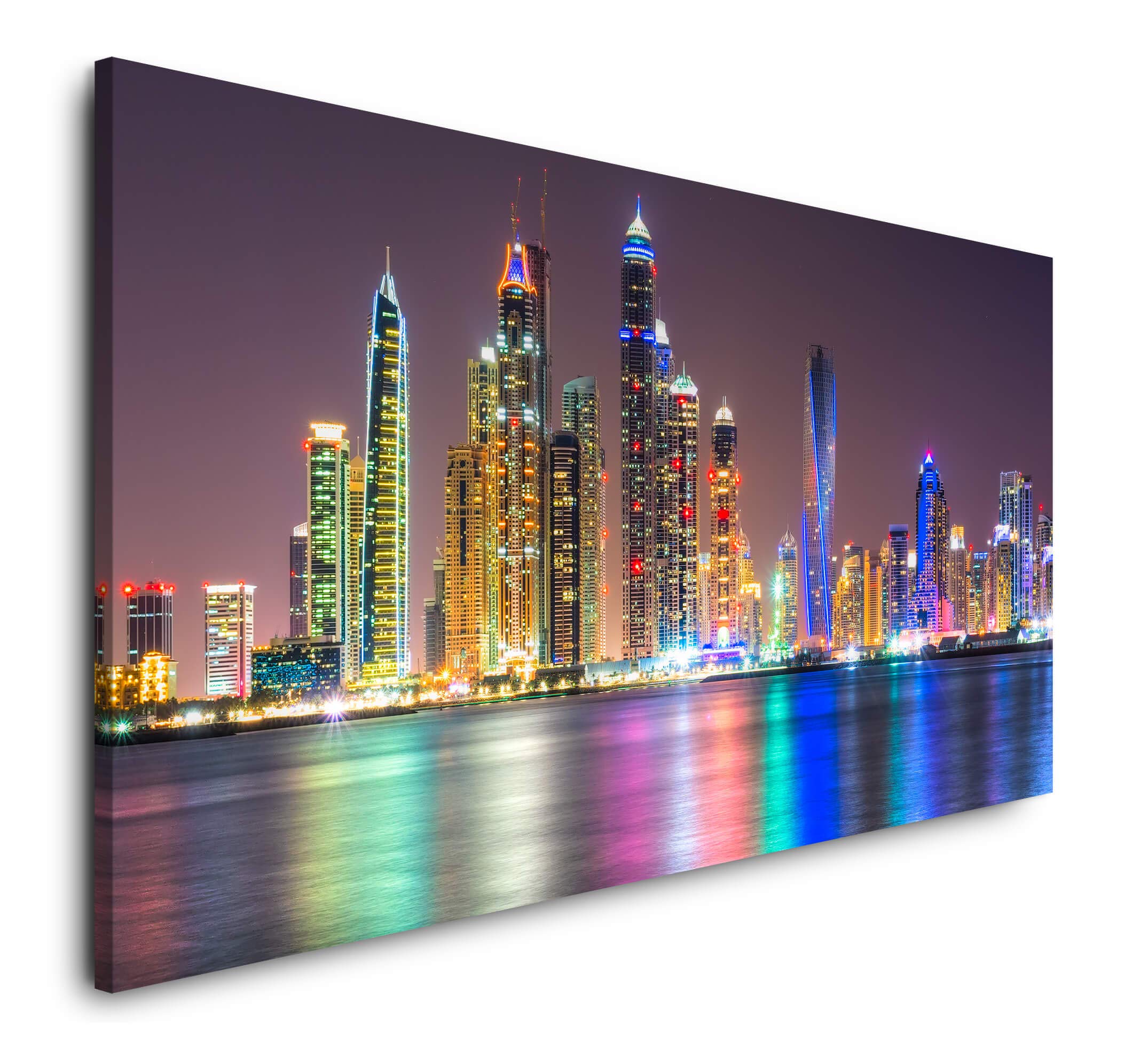 Toile panoramique Dubai pour habiller un grand mur vide facilement