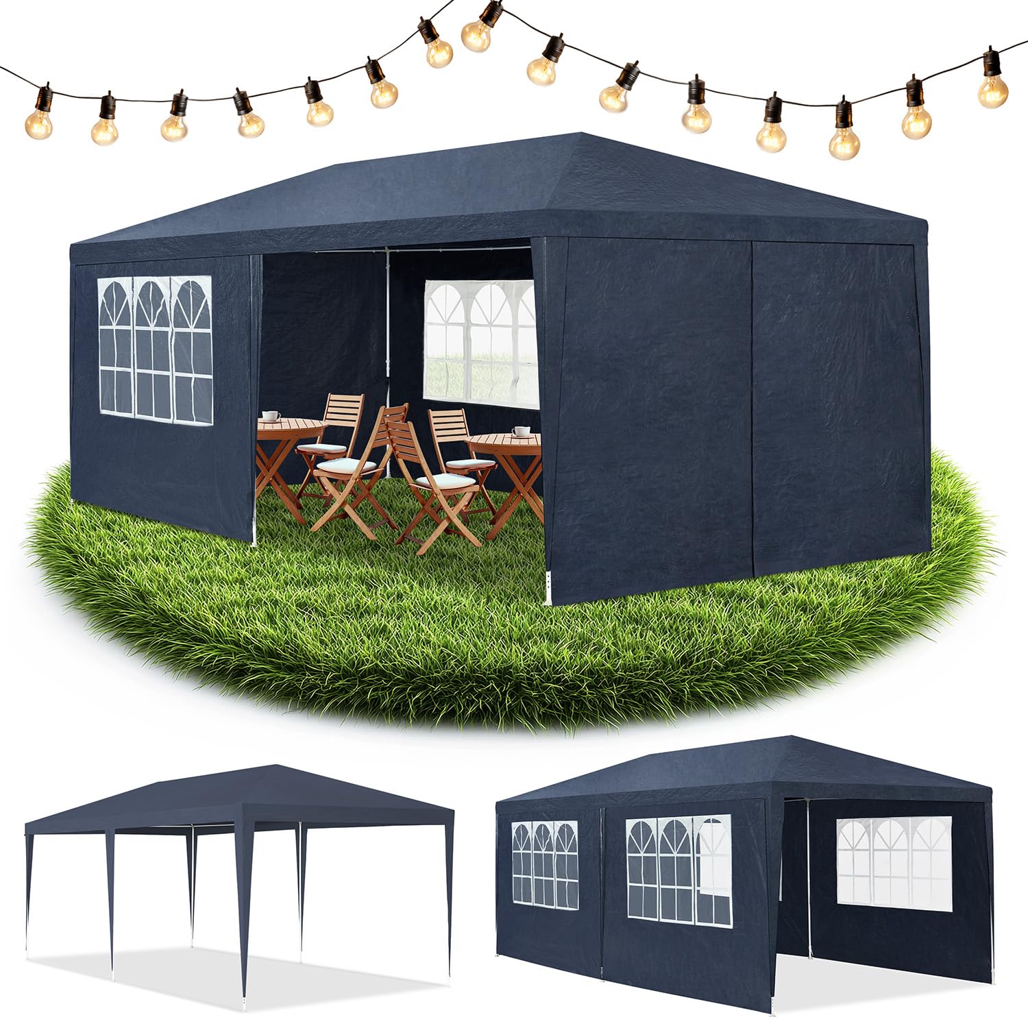 Juskys Partyzelt 3x6 m