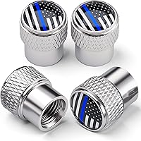 Vista 60 de 4 tapas de válvula de neumático de granada cromada, tapas de válvula de neumático de acero inoxidable para automóviles, camiones, SUV, motocicletas