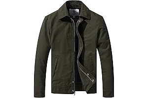 Jack Reacher Men's Lightweight Military Jacket