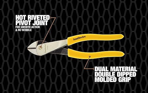 Miniatura 4 de Southwire - 58289440 Herramientas y equipos DCP8D Alicates de corte diagonal de alto apalancamiento de 8 pulgadas con asas sumergidas