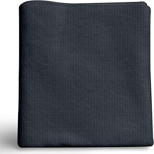 Tela de fieltro color carbón, tela de 18 x 72 pulgadas de ancho, 0.063 in de grosor, fieltro acrílico por yarda, rollo de fieltro suave para