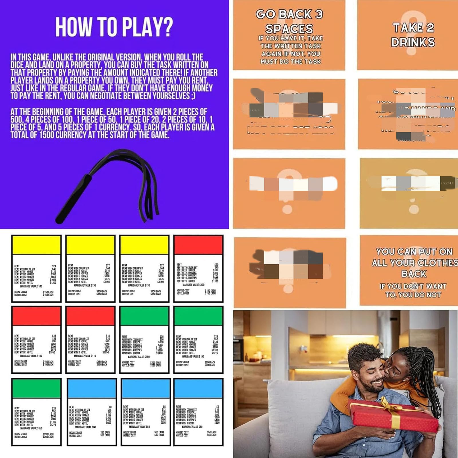 Board Game, Games Couple Board Game, Bedroom Games for Date Ideas Games - Image 3