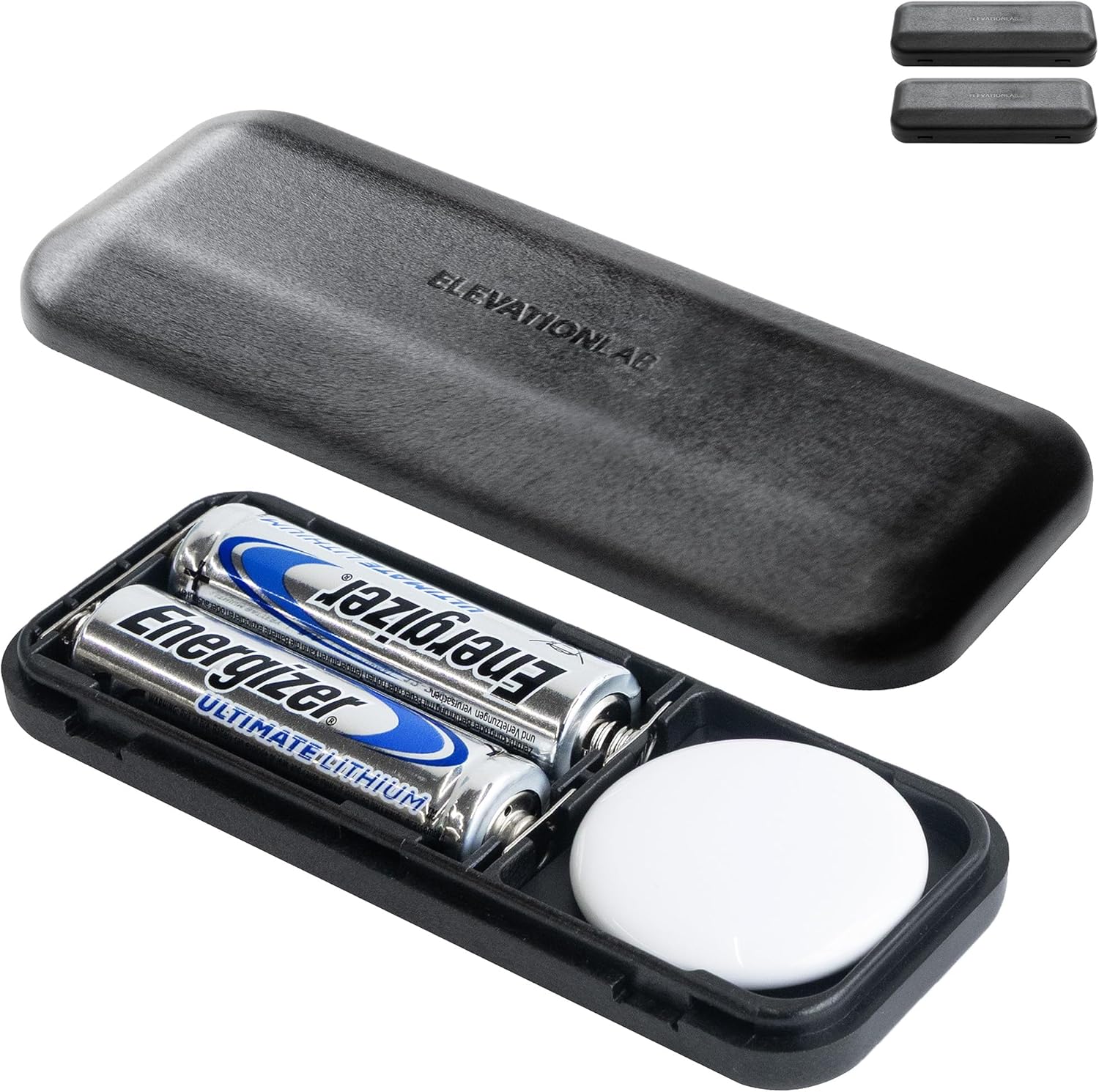 Elevation Lab AirTag 10-Year Battery Compact - Uses AA Batteries - 14x More Capacity Than CR2032 TimeCapsule | CR 2032 Battery Replacement (2 Pack)