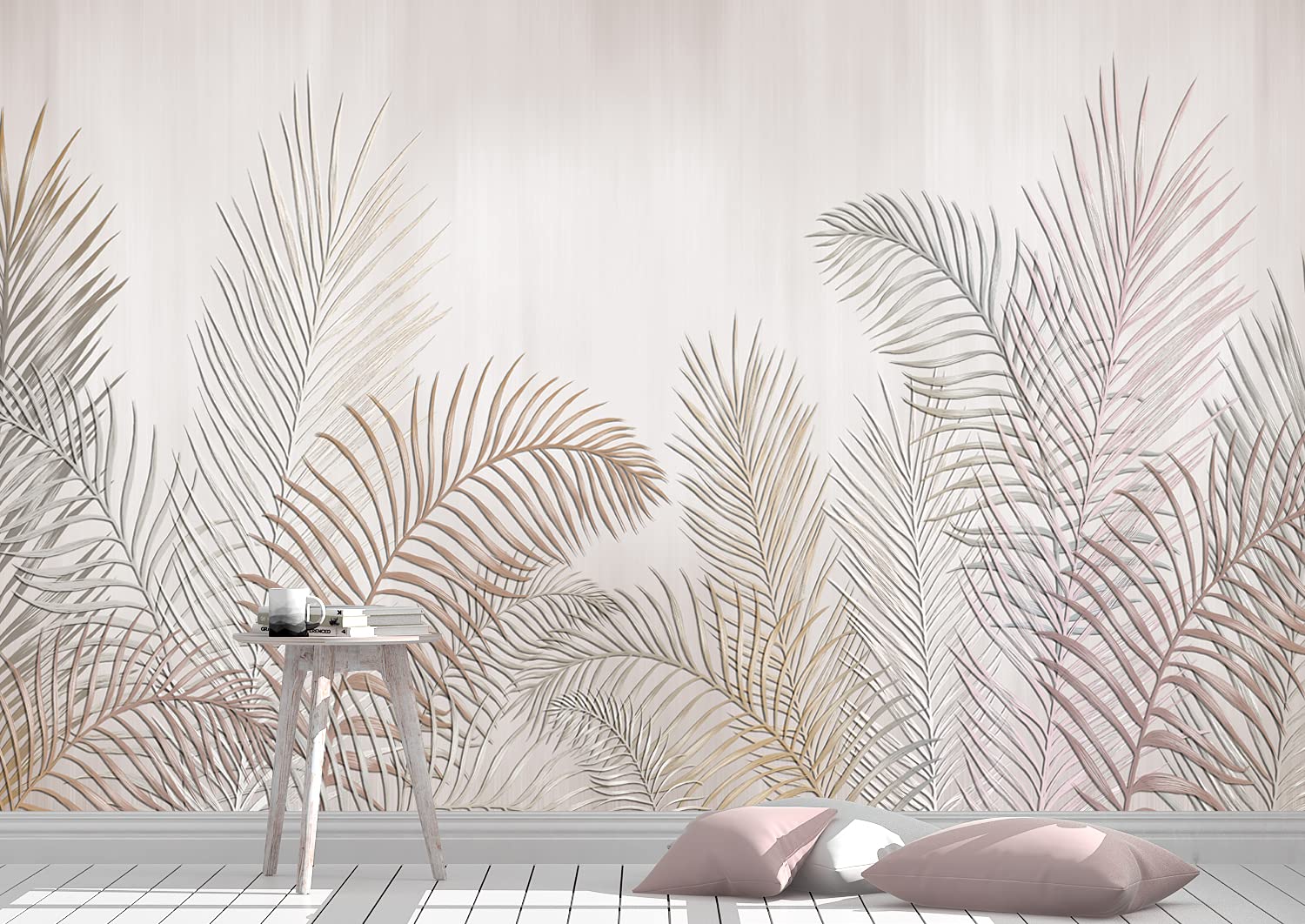 Oedim Papel Pintado Infantil para Pared Tropical Palma | Mural | Papel Pintado Infantil | Decoración comedores, Salones, Habitaciones