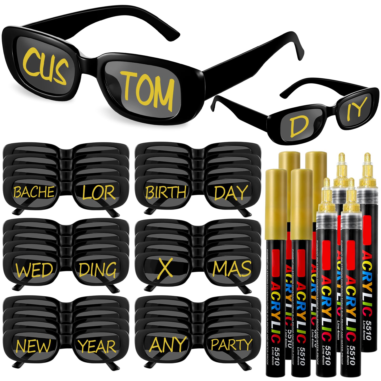 Flutesan Personalized Custom Sunglasses