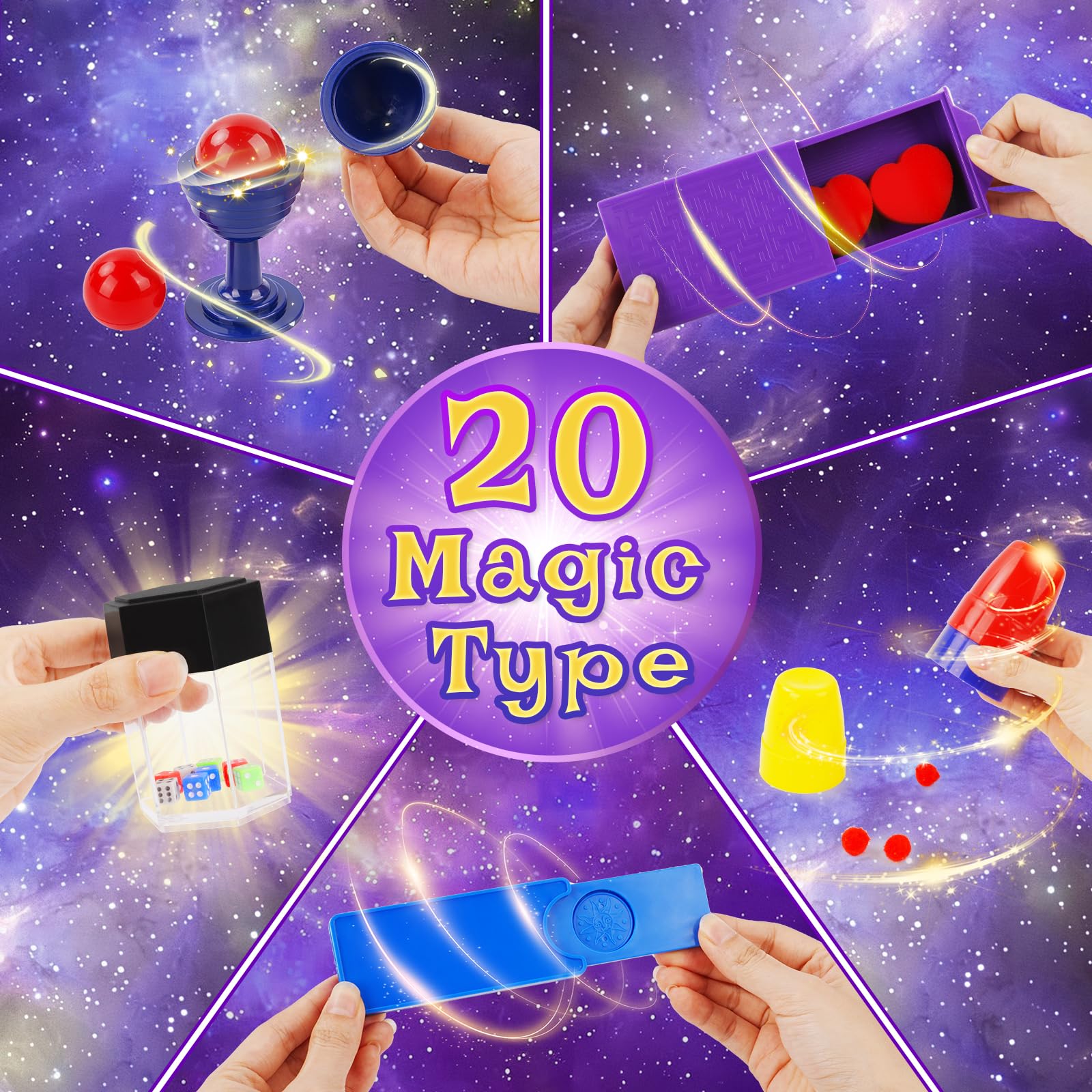Amazon.com: Magic Kit, Magic Tricks Includes Magic Wand and