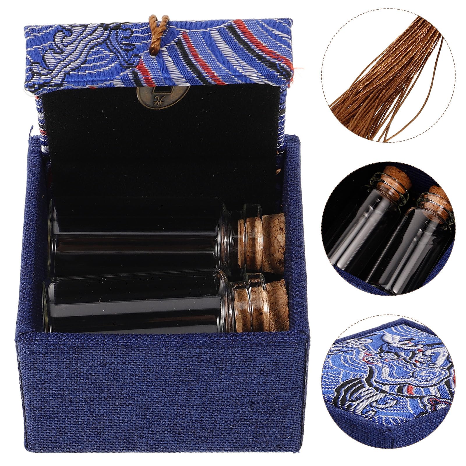 Amosfun Boîte À Souvenirs Bébé 2.13X0.79X0.79 in Coffret Pour Conservation Cordon Ombilical Cheveux Fœtaux Dents De Lait En Matériau Alimentaire Souvenir Personnalisé Décoration Maison