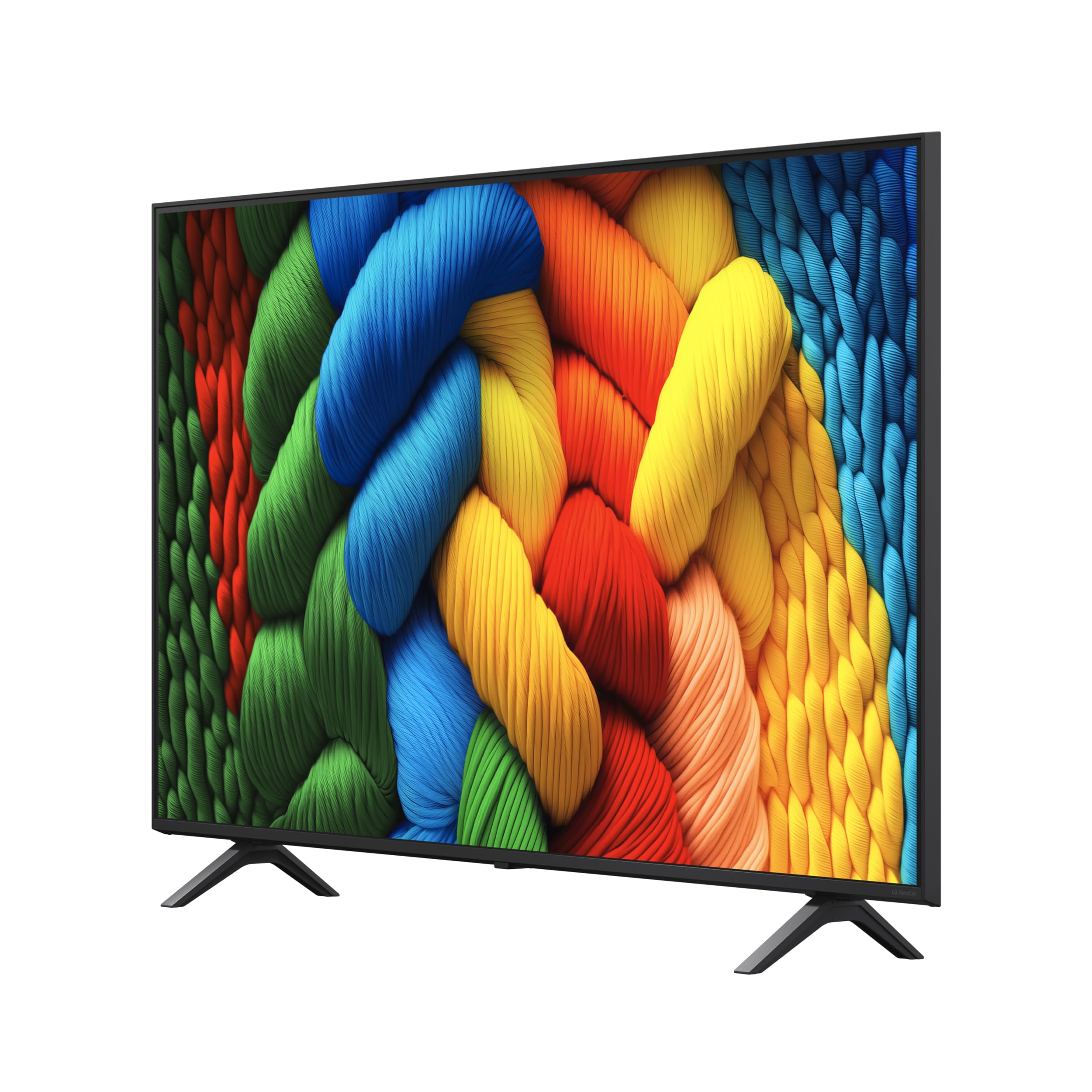 LG NanoCell AI NANO80 TV 55 pollici, Smart TV 4K, Processore α7 Gen8, Tecnologia NanoCell, webOS con AI e telecomando puntatore AI, Filmmaker mode, Gaming con VRR 4K@60Hz, 55NANO80A6B 2025