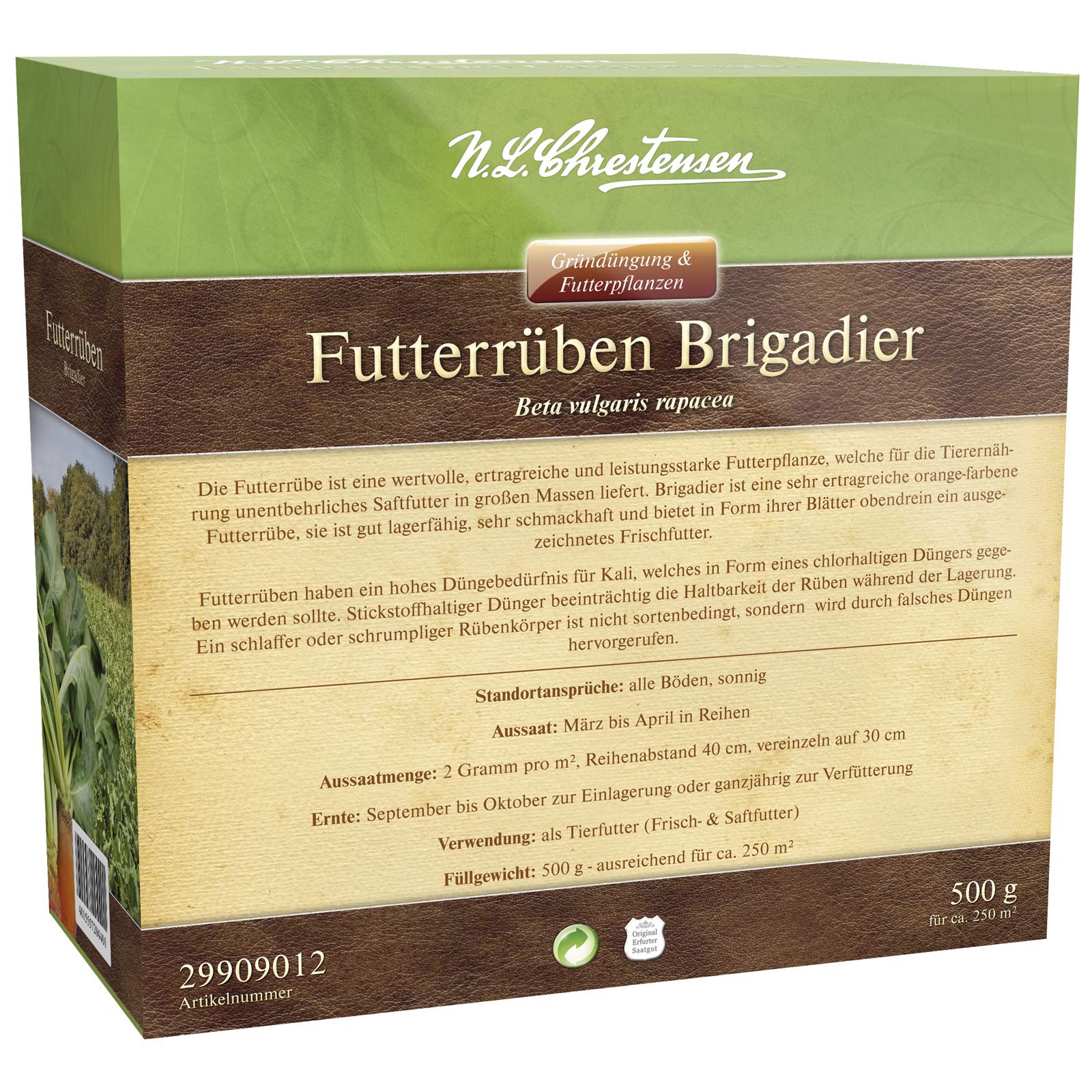 Futterrbe Brigadier Runkelrbe 500g Rbe : Amazon.de: Garten