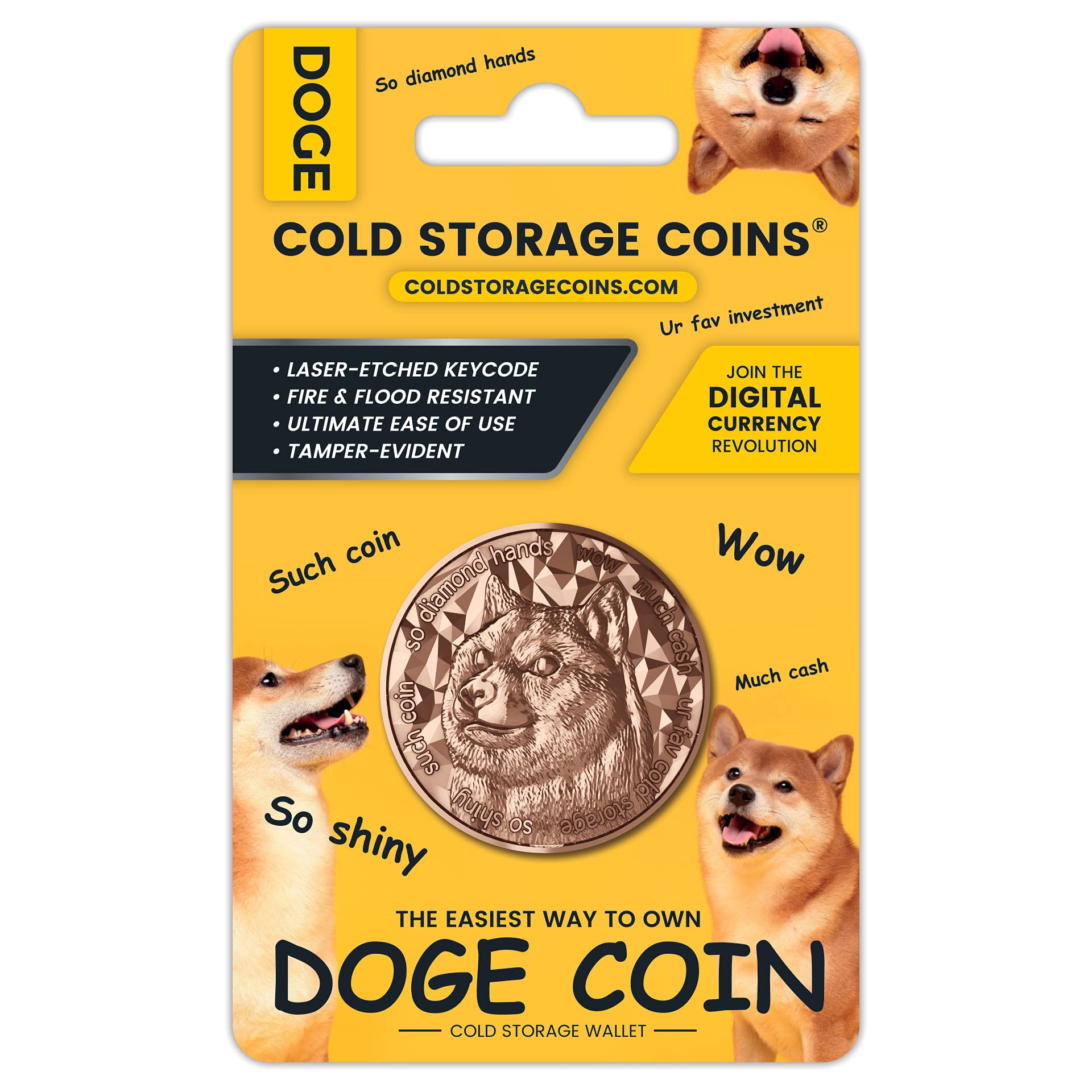 Doge Cold Storage Wallet Crypto Wallet Crypto Cold Wallet Crypto |  Desertcart INDIA