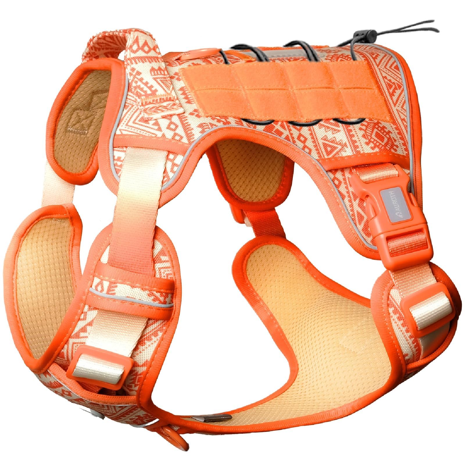 AUROTH Dog Harness for Small Medium Dogs, Tactical No Pull Dog Vest