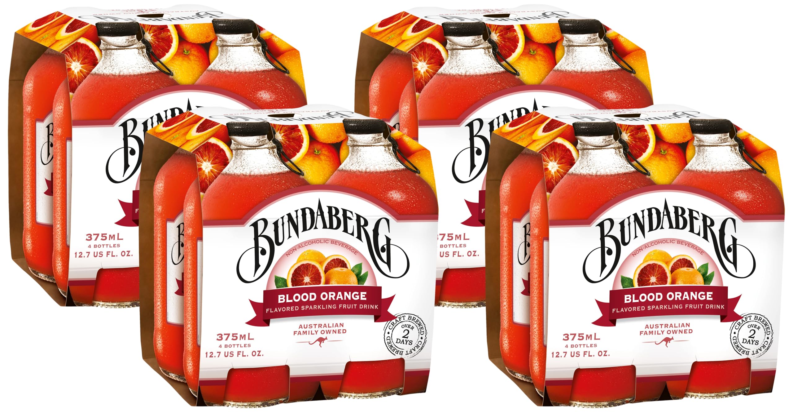 Amazon.com : Bundaberg Blood Orange, Sparkling Fruit Drink, 12.7