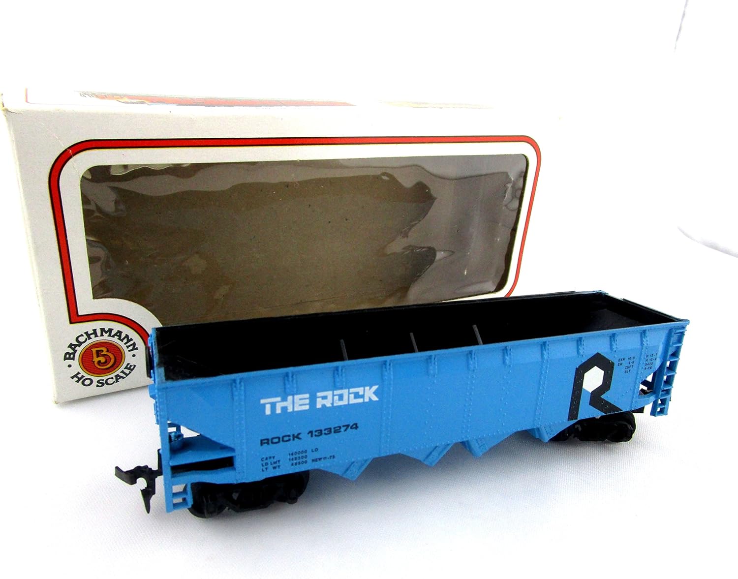 Bachmann Industries 40' Quad Hopper Rock Island Car, HO Scale