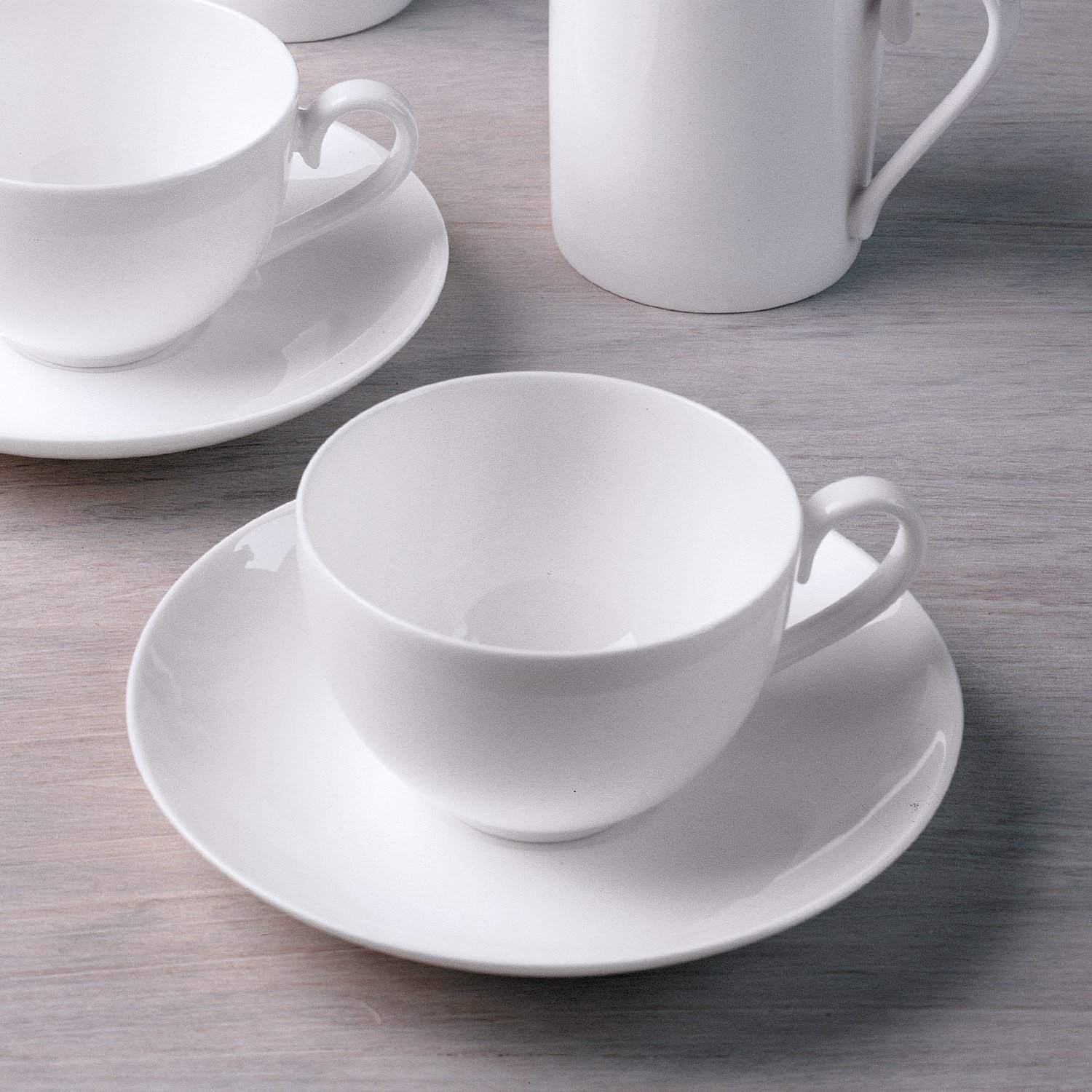 Villeroy & Boch 10-4412-1300 Royal Kaffeeobertasse, 0,2 L, Porzellan, Weiß, 32 x 21.5 x 9.5 cm, 6 Einheiten