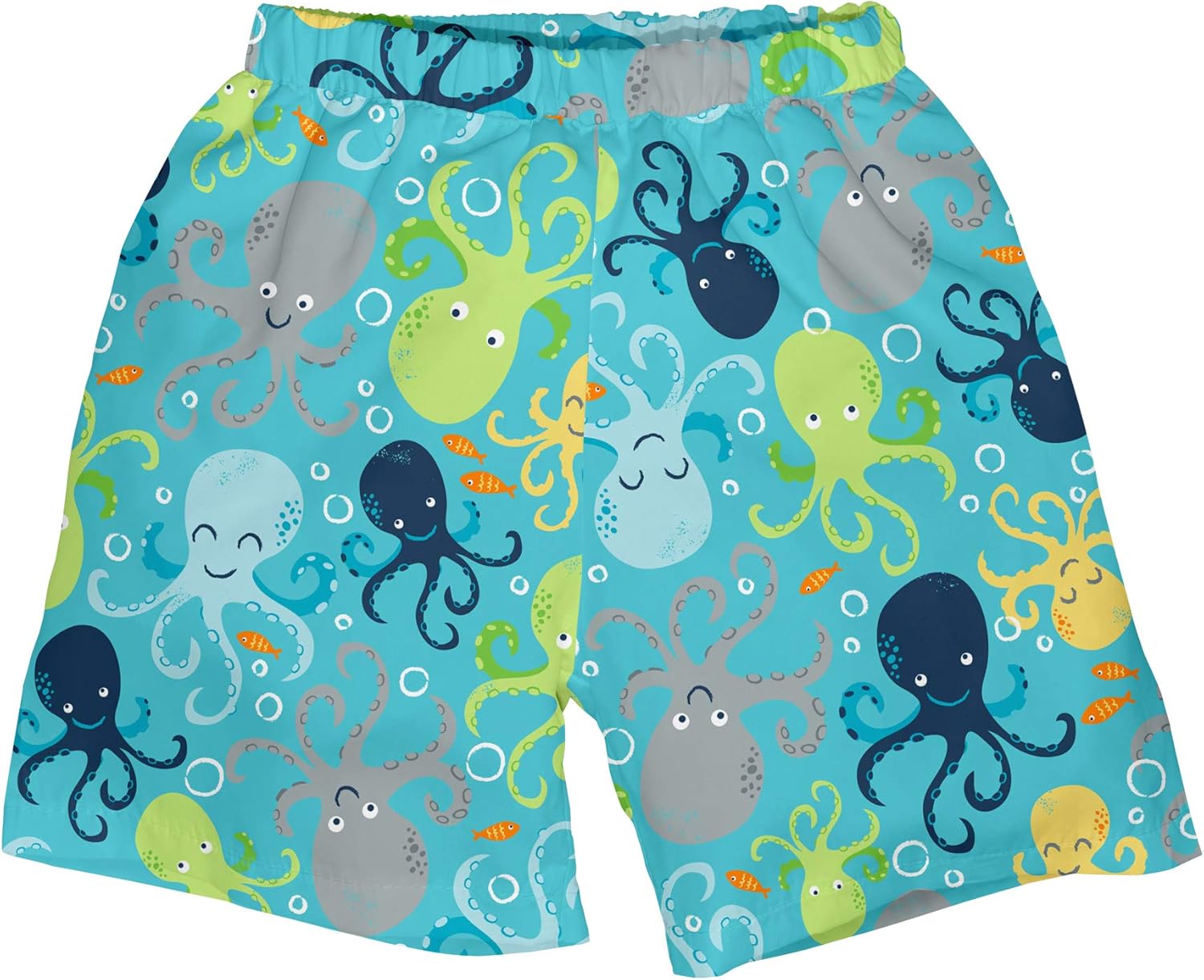 green sprouts i Play Boys' Trunks with Built-in Reusable Swim Diaper