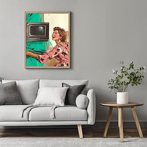 Miniatura 5 de Posterizer 1 póster vintage inspirado en los años 80 para un espectáculo de comedia retro -1 - Arte de cine y cine - Regalo para niñas, niños,