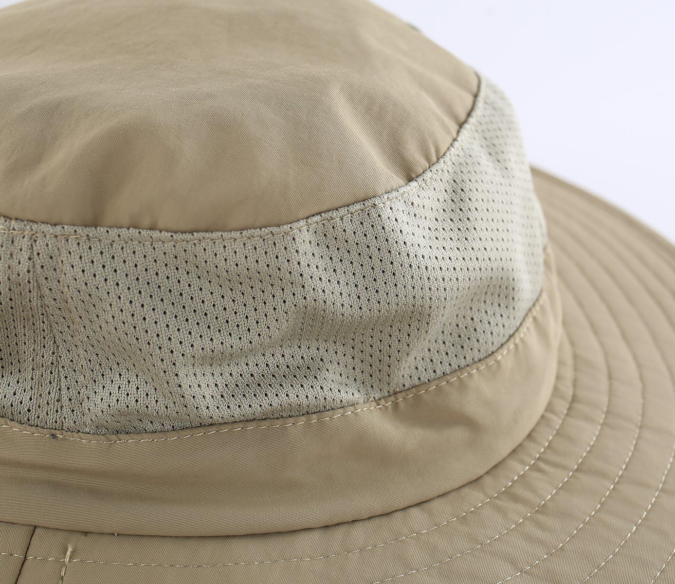 Home Prefer Outdoor UPF50+ Mesh Sun Hat Wide Brim Fishing Hat with Neck Flap Sun Hat for Men Women - Image 6