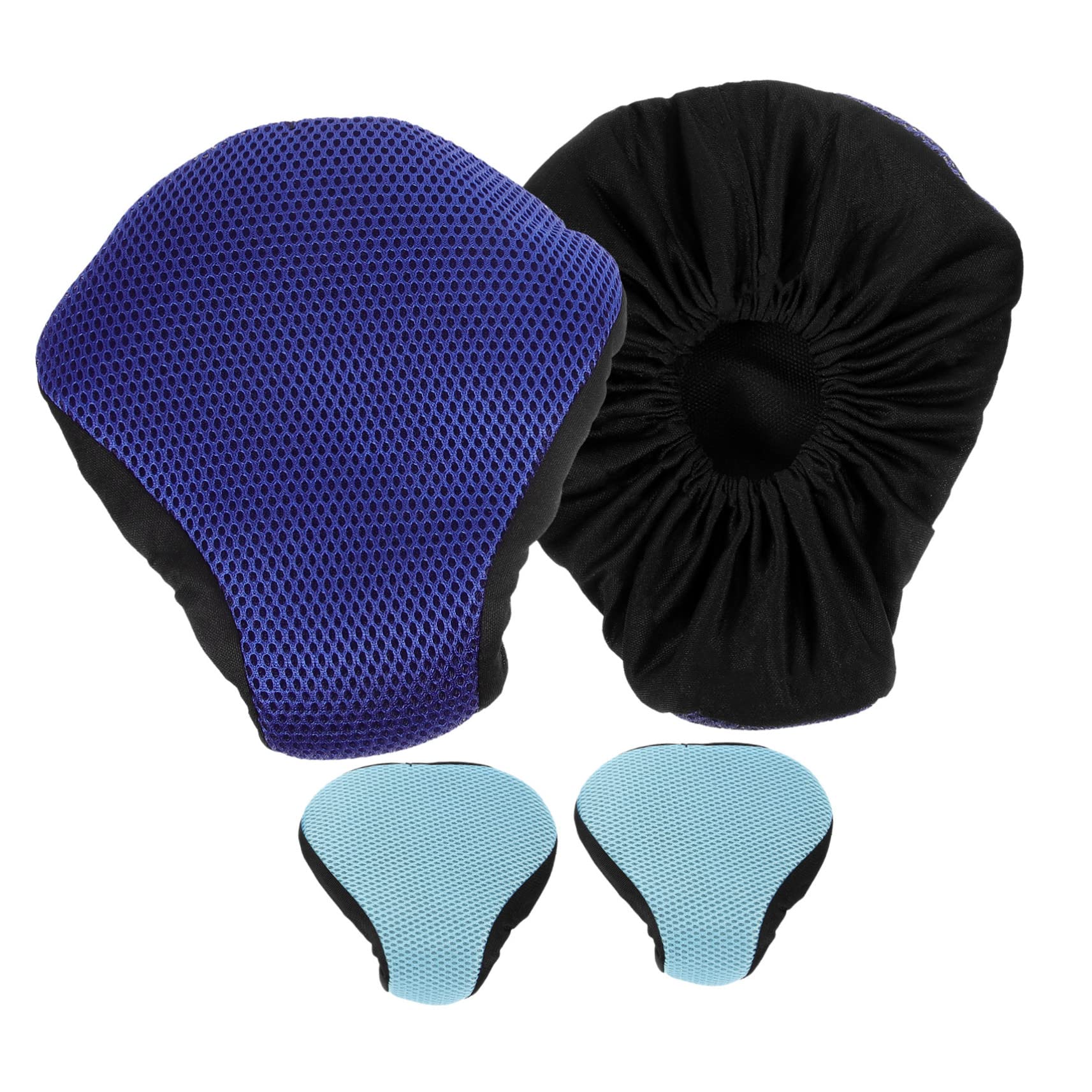 Yardwe Road Bike Seat Cushion 4pcs Bicycle Seat Cover Saddle Cover Cloth Child Bike Mountain Bike Seat Cushion