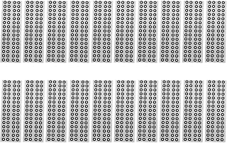 Luocute 1200 PCs 3D -Scanmarker, Mattes Starkes Klebstoff 3mm ID 7mm OD 3D -Scanner -Tracking -Punkt Referenzpunktmarker für Industrielle Anwendungen mit Einfacher Entfernung