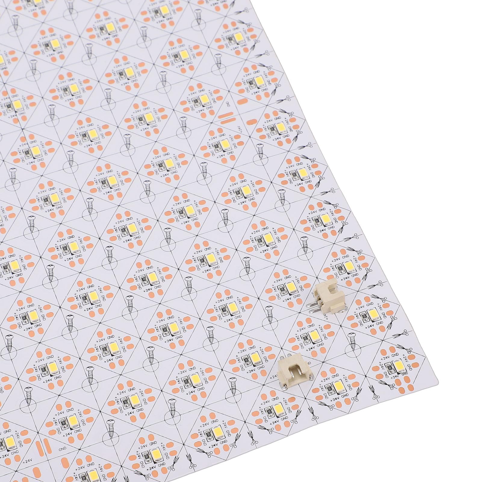 Topiky LED-Hintergrundbeleuchtungsplatine, 20 Stück, 6000 K kaltweiß, für Akzentbeleuchtung und Displays in Gewerblichen Räumen