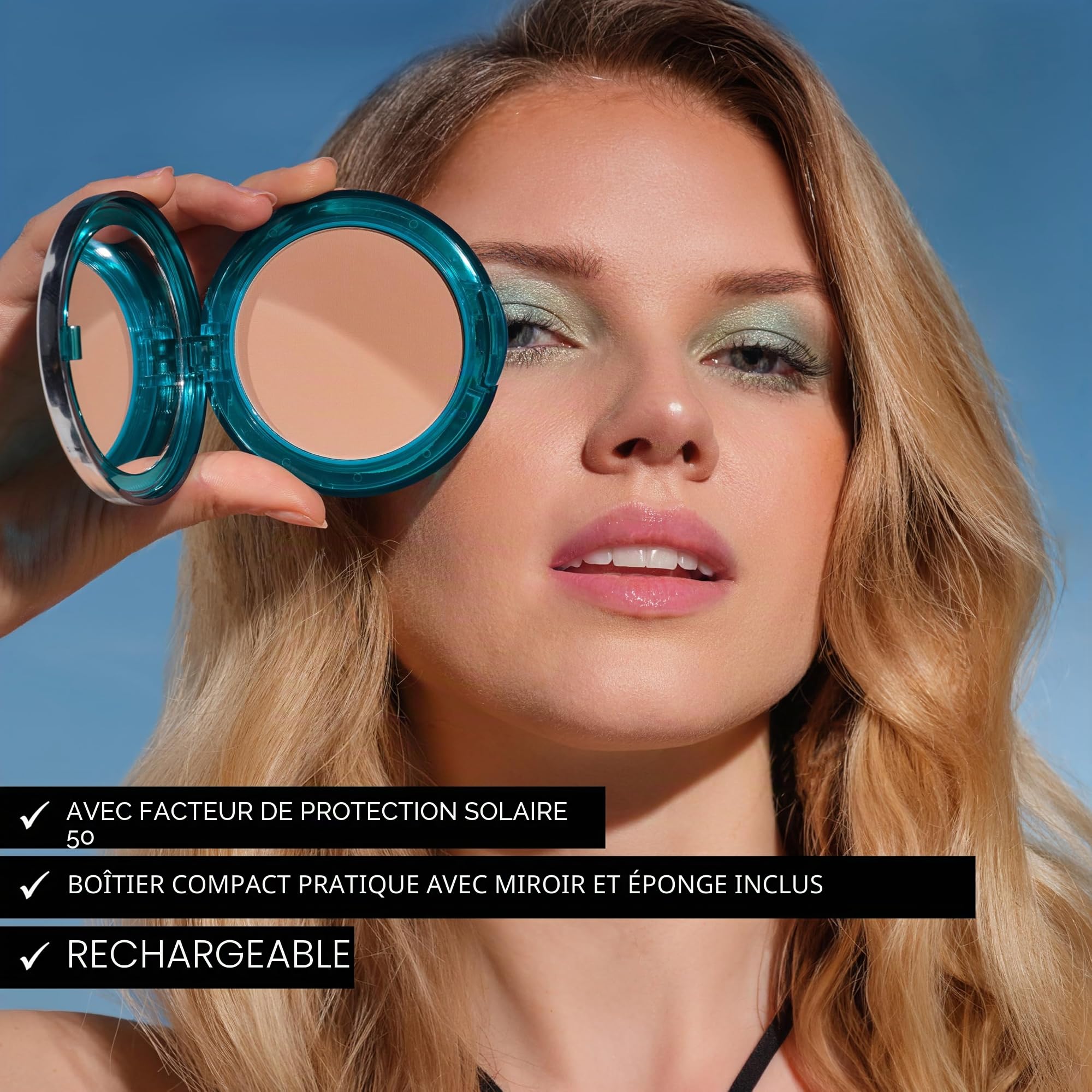 Artdeco Sun Protection Powder Foundation SPF 50 - Poudre de maquillage avec protection solaire - 1 x 9,5 g