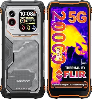 Blackview Xplore 1 Pro 5G Outdoor Handy Wärmebildkamera (20000mAh),48GB+512GB/2TB, 6,78" 2,4K 120Hz, Dimensity 7050, 64MP+50MP, IP68/IP69K/Dual SIM/NFC/GPS/Outdoor Smartphone Ohne Vertrag Android 15