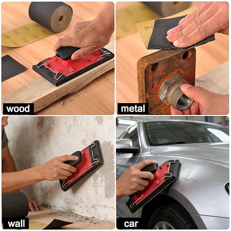 MAXMAN 1000Grit Sandpaper Roll,Silicon Carbide,Longboard Sandpaper for Wood