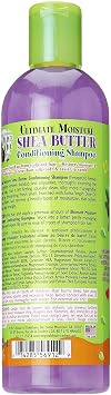Originals by Africa's Best Kids Ultimate Moisture Shea Butter Shampoo, Healthy Boost of Moisturizers That Soften, Condition and Detangle Hair, Removes Build up, 12oz