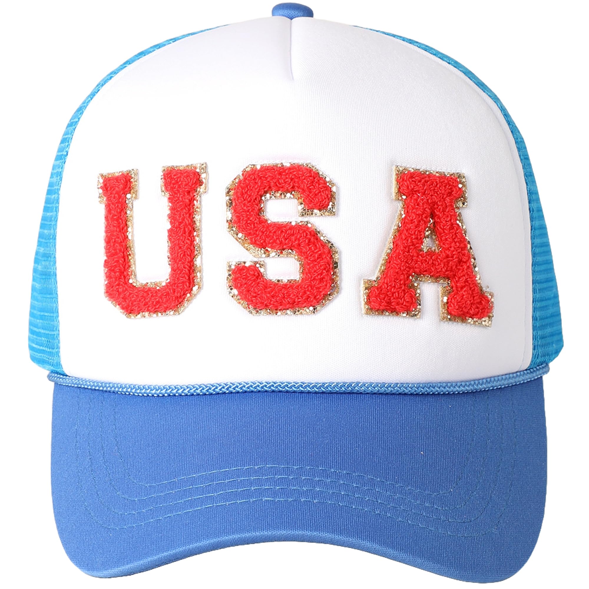 MIRMARURetro Foam Mesh Trucker hat Trendy Design Summer Baseball Cap for Womens