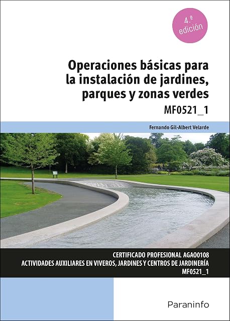 Portada de Mf0521_1 Operaciones Básicas para la Instalación de Jardines Parques y