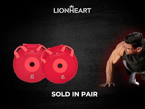 Miniatura 96 de Lionheart Sand Bag Weight Plates Set Sandbags for Working Out Home Gym Bumper Plates Travel-Friendly Sandbag for Fitness & Weight Training