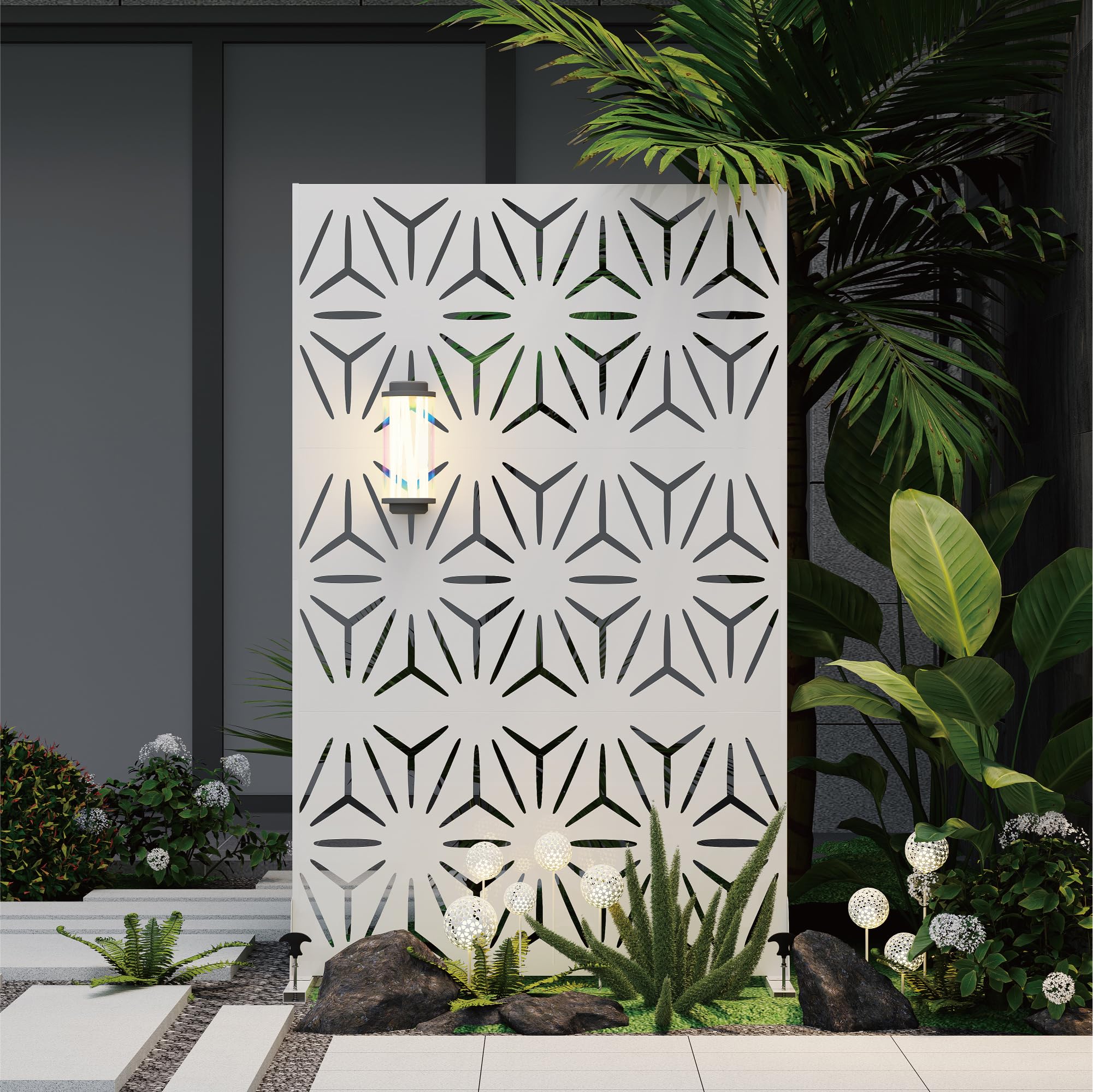 QINPTWUT 3-Panel Privacy Screen