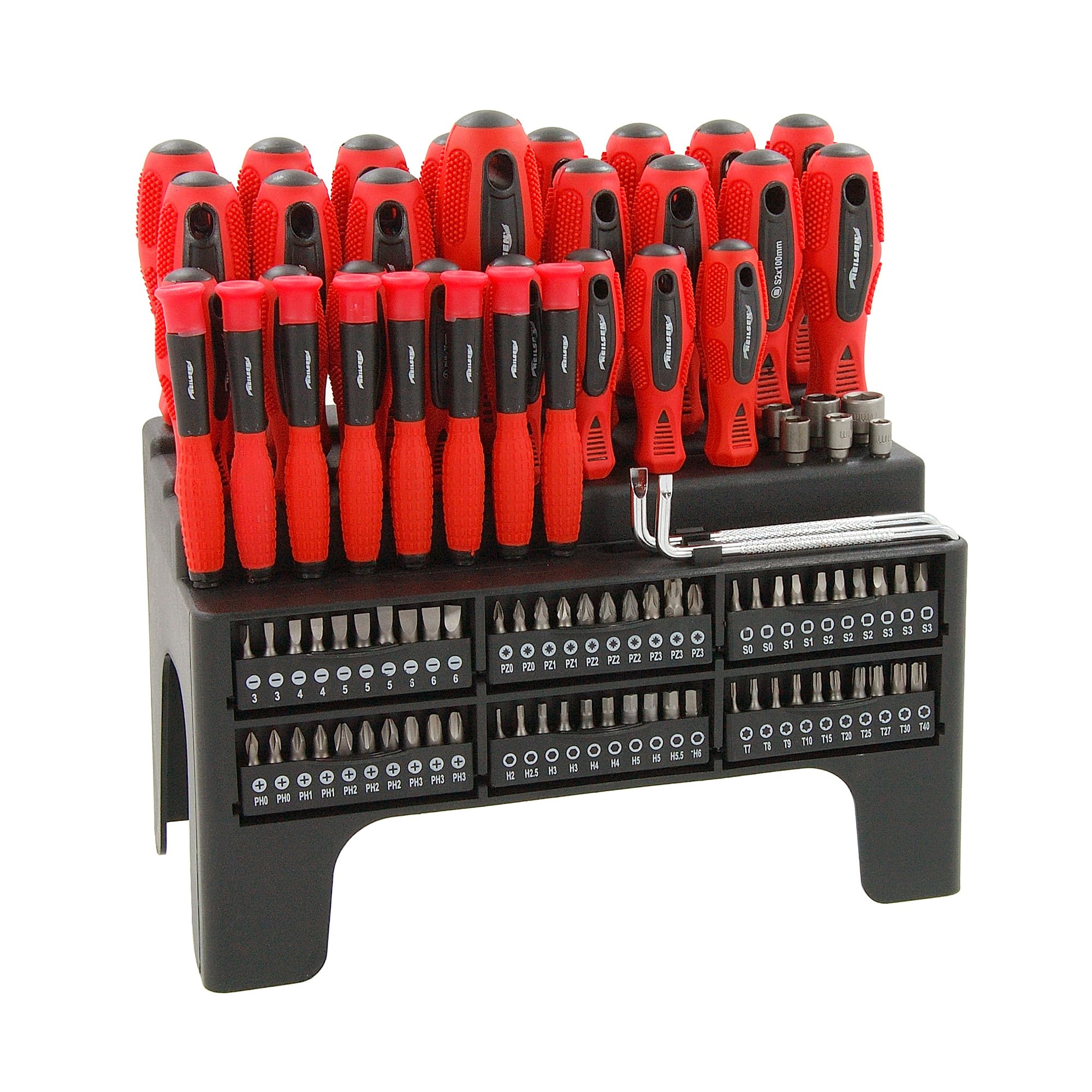 106 Piece Screwdriver Bits Set with storage pouch (Genuine Neilsen CT2551)