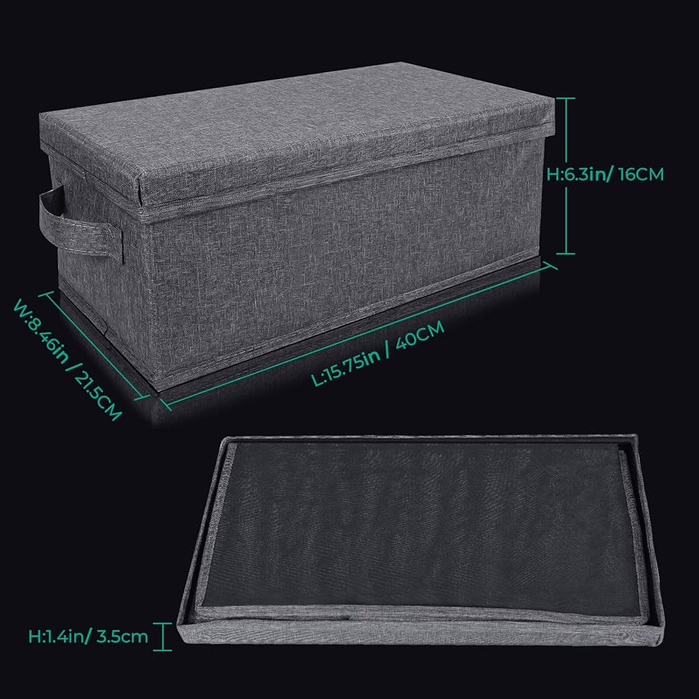 Amazon.com: T WaveTree DVD Storage Box Pack of 3, Practical