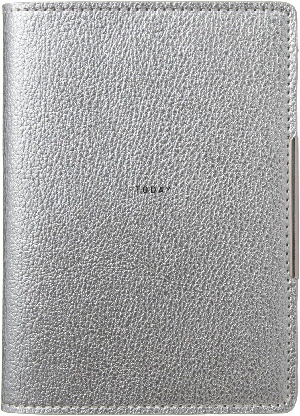Laconic LPL01-SV Notebook Pocket Log Diary Day Free B7 Transformation Metallic Synthetic Leather Silver