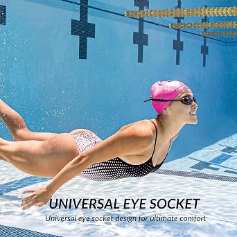 Sporti Unisex-Adult Positive Optical Swimming Goggles +2.0 To +6.0 Diopters