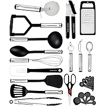 HomeHero Kitchenware Cooking Supplies Set 23 Nylon with Spatula Kitchen Tools Set Gift