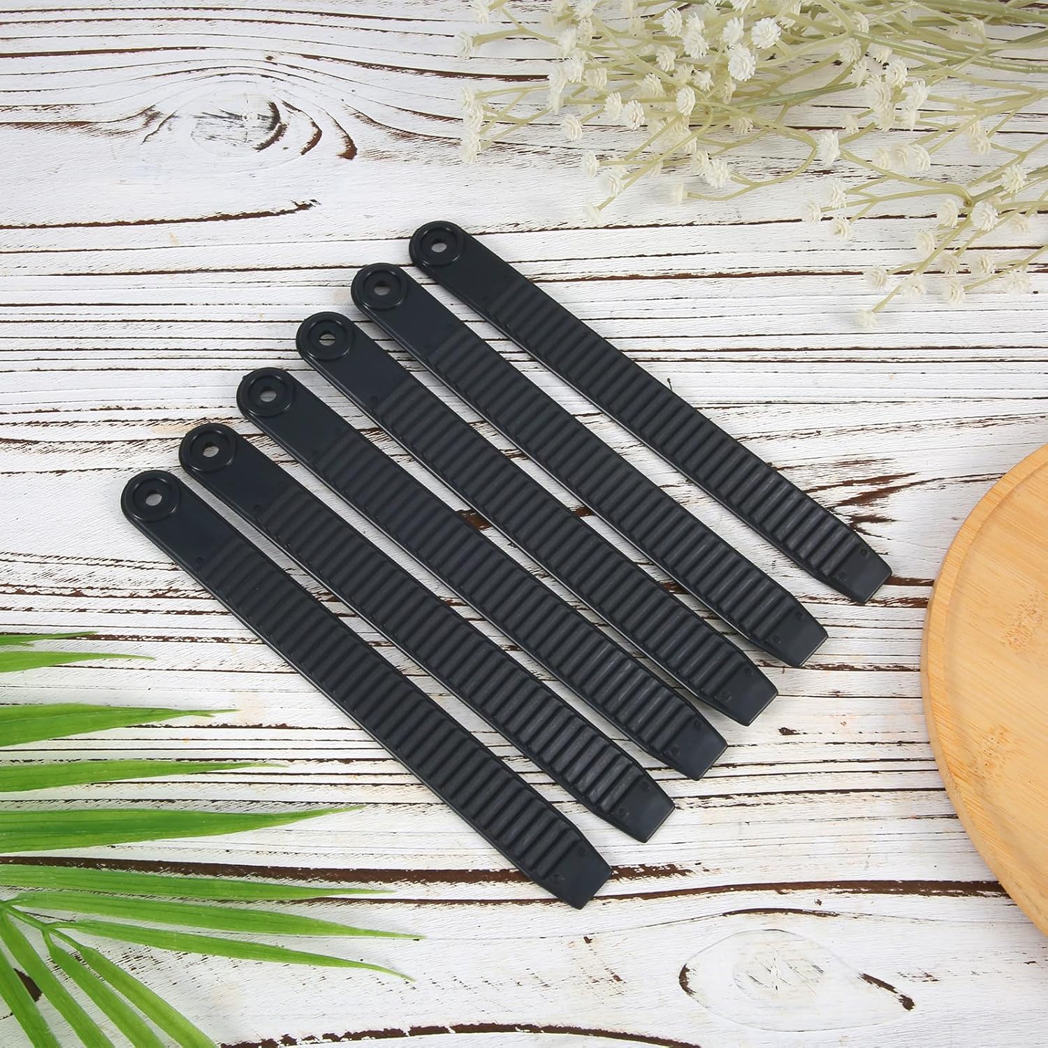 6pcs Snowboard Ankle Ladder Strap Binding, Highly Elastic Strap-in Snowboard Binding Straps Replacement Highly Elastic Strap-in Snowboard Binding Ladder