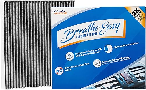 Miniatura 45 de Spearhead Premium Breathe Easy - Filtro de cabina con hasta un 25% más de vida útil con carbón activado